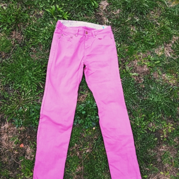 ♡Y2k inspired rich purple pastel high rise pants - Picture 2 of 3